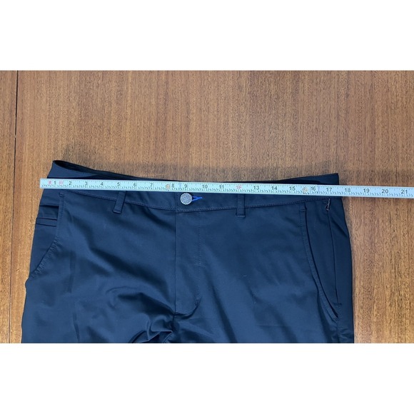 Twillory Performance Pants 34x30 (28) Tailored Fit Navy Blue Stretch Trousers - Picture 6 of 13
